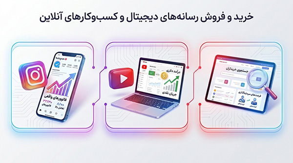 خرید و فروش رسانه های دیجیتال
